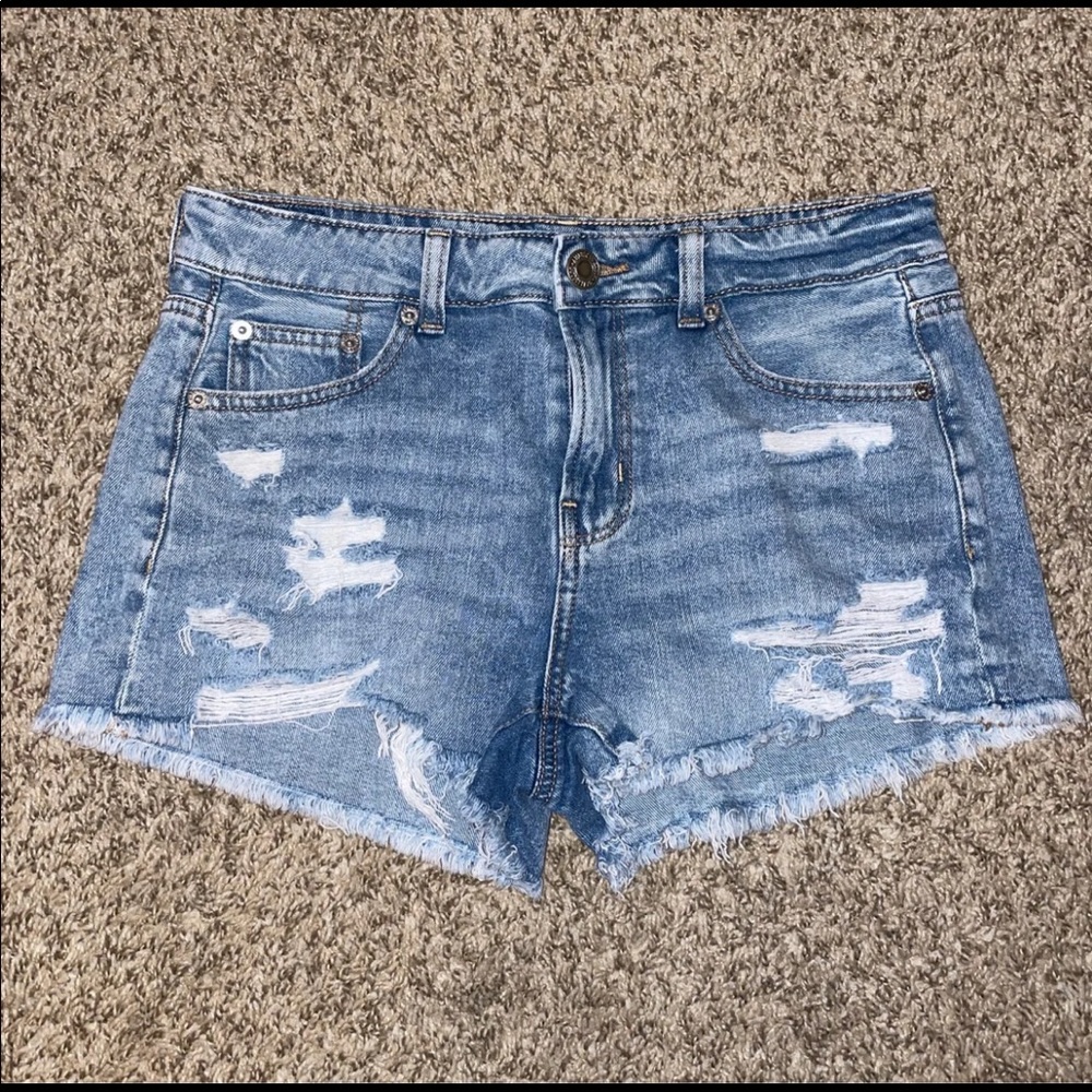 american eagle jean shorts